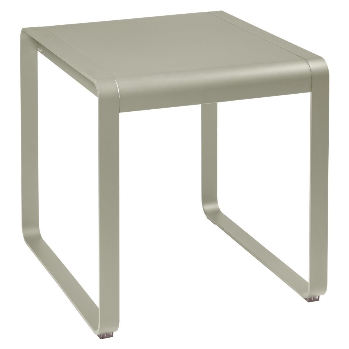 Table de jardin 74x80cm BELLEVIE Fermob muscade