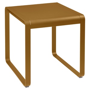 Table de jardin 74x80cm BELLEVIE Fermob pain d'épices 