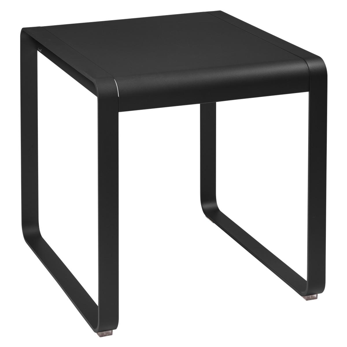 Table de jardin 74x80cm BELLEVIE Fermob réglisse