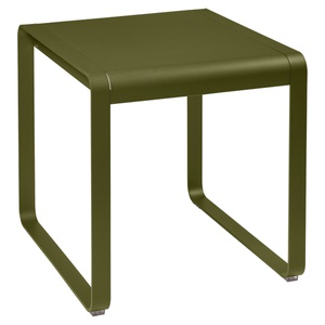 Table de jardin 74x80cm BELLEVIE Fermob vert pesto