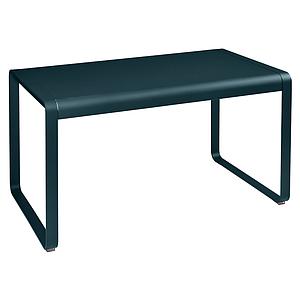 Table de jardin 80x140cm BELLEVIE Fermob bleu acapulco