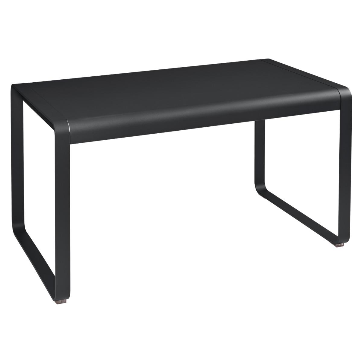 Table de jardin 80x140cm BELLEVIE Fermob carbone