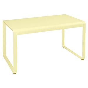 Table de jardin 80x140cm BELLEVIE Fermob citron givré