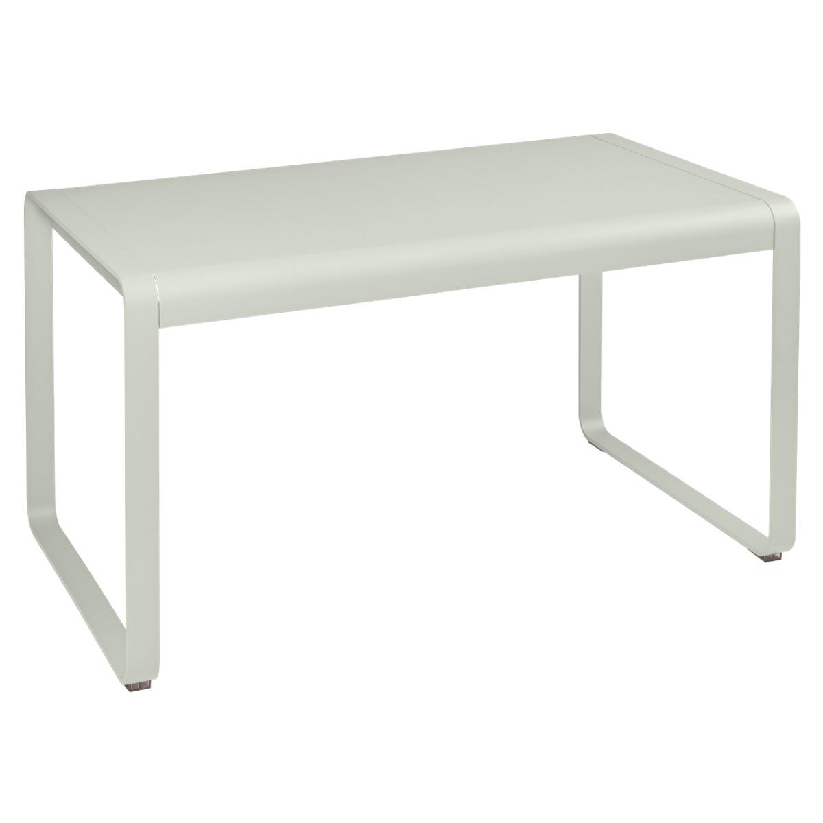 Table de jardin 80x140cm BELLEVIE Fermob gris argile