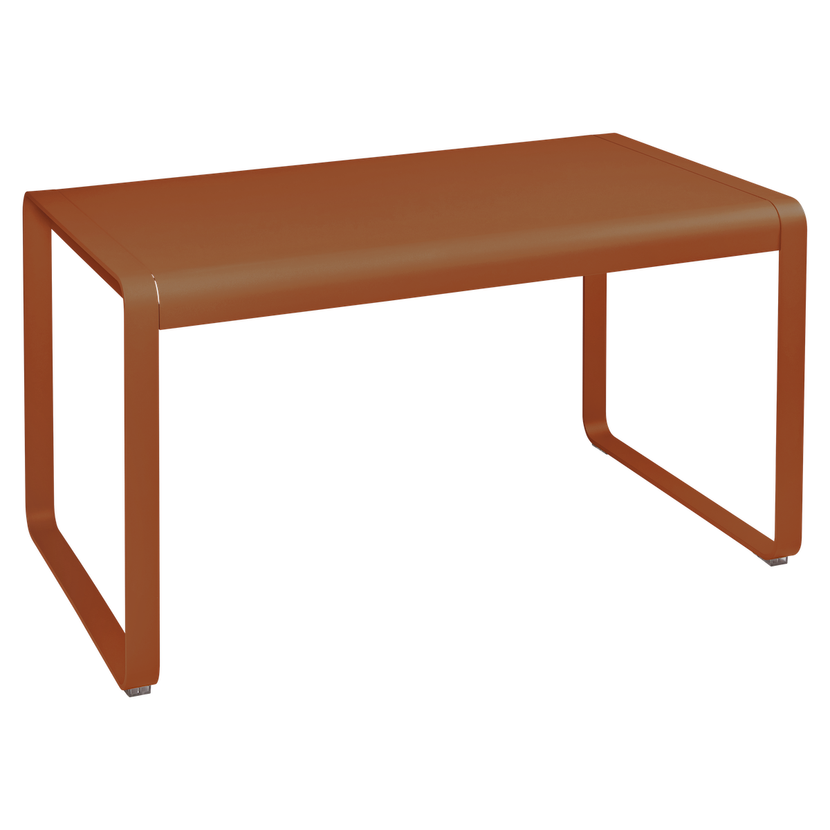 Table de jardin 80x140cm BELLEVIE Fermob orange confite