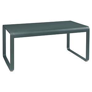 Table de jardin mi-hauteur 80x140cm BELLEVIE Fermob gris orage