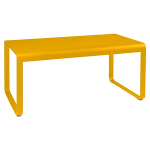 Table de jardin mi-hauteur 80x140cm BELLEVIE Fermob miel NEW