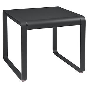 Table de jardin mi-hauteur 80x74cm BELLEVIE Fermob carbone