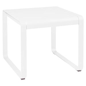 Table de jardin mi-hauteur 80x74cm BELLEVIE Fermob coton