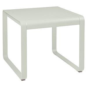 Table de jardin mi-hauteur 80x74cm BELLEVIE Fermob gris argile
