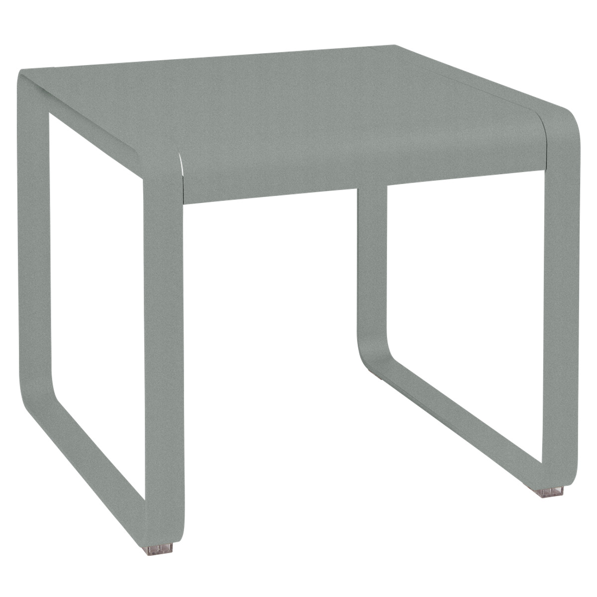Table de jardin mi-hauteur 80x74cm BELLEVIE Fermob gris lapilli