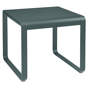 Table de jardin mi-hauteur 80x74cm BELLEVIE Fermob gris orage