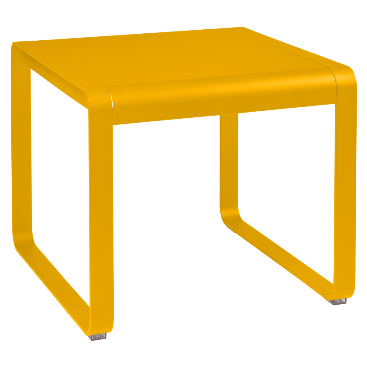Table de jardin mi-hauteur 80x74cm BELLEVIE Fermob miel NEW