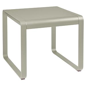 Table de jardin mi-hauteur 80x74cm BELLEVIE Fermob muscade
