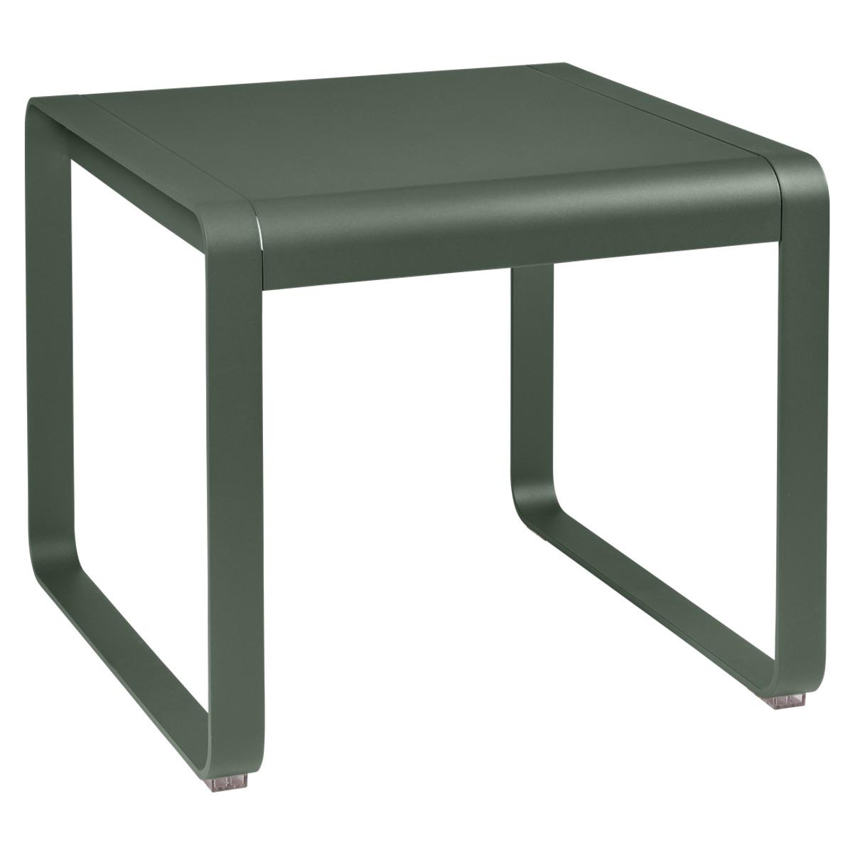 Table de jardin mi-hauteur 80x74cm BELLEVIE Fermob romarin