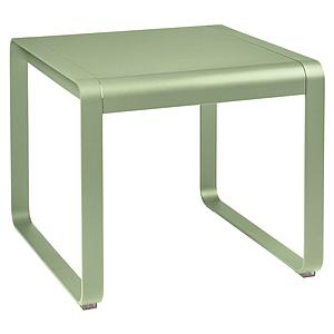 Table de jardin mi-hauteur 80x74cm BELLEVIE Fermob tilleul