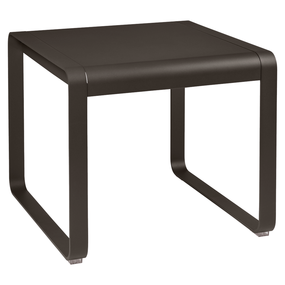 Table de jardin mi-hauteur 80x74cm BELLEVIE Fermob tonka 