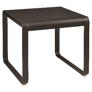 Table de jardin mi-hauteur 80x74cm BELLEVIE Fermob tonka 