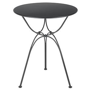 Table de jardin ronde 60cm AIRLOOP Fermob Carbone