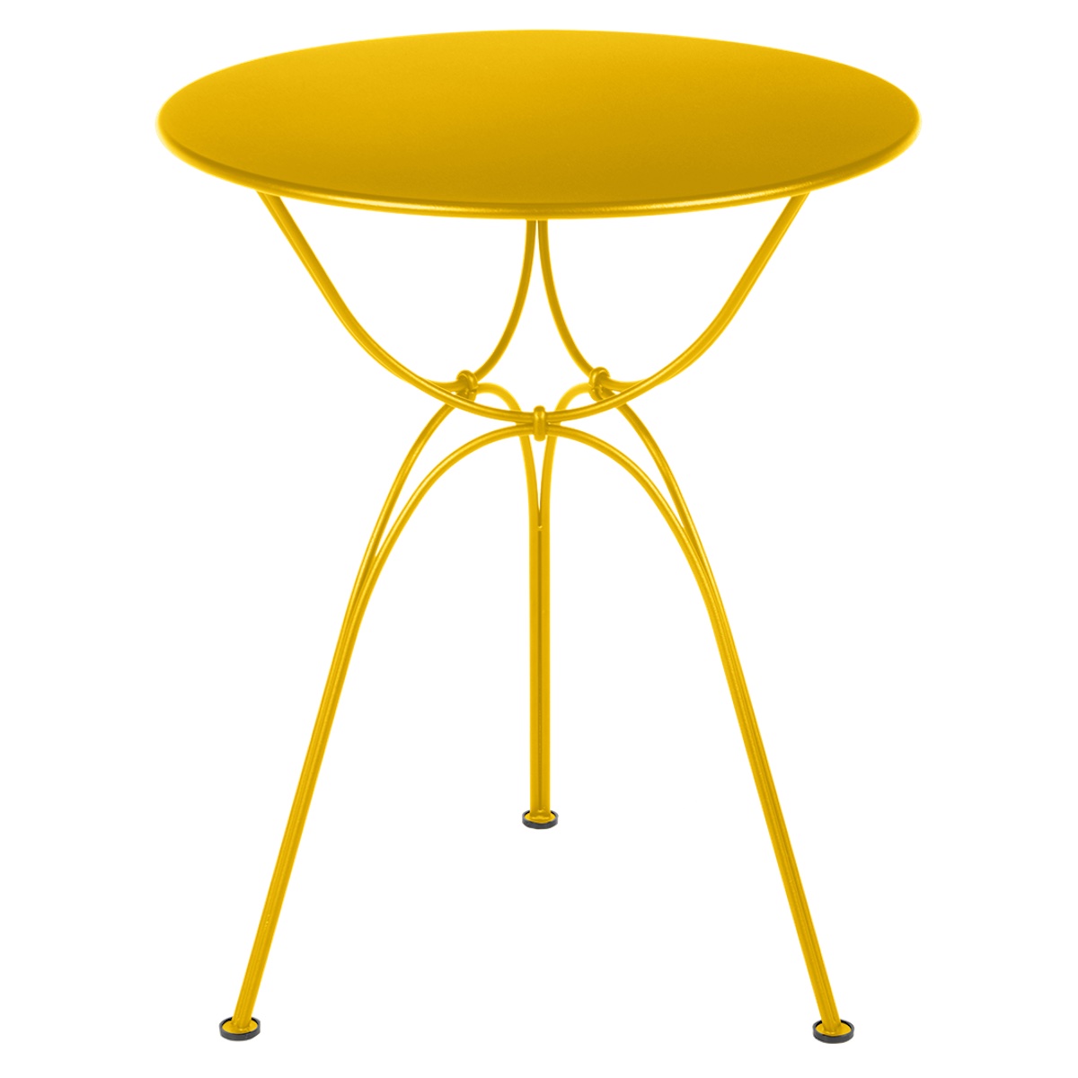 Table de jardin ronde 60cm AIRLOOP Fermob miel NEW 