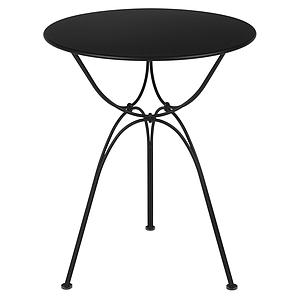Table de jardin ronde 60cm AIRLOOP Fermob réglisse