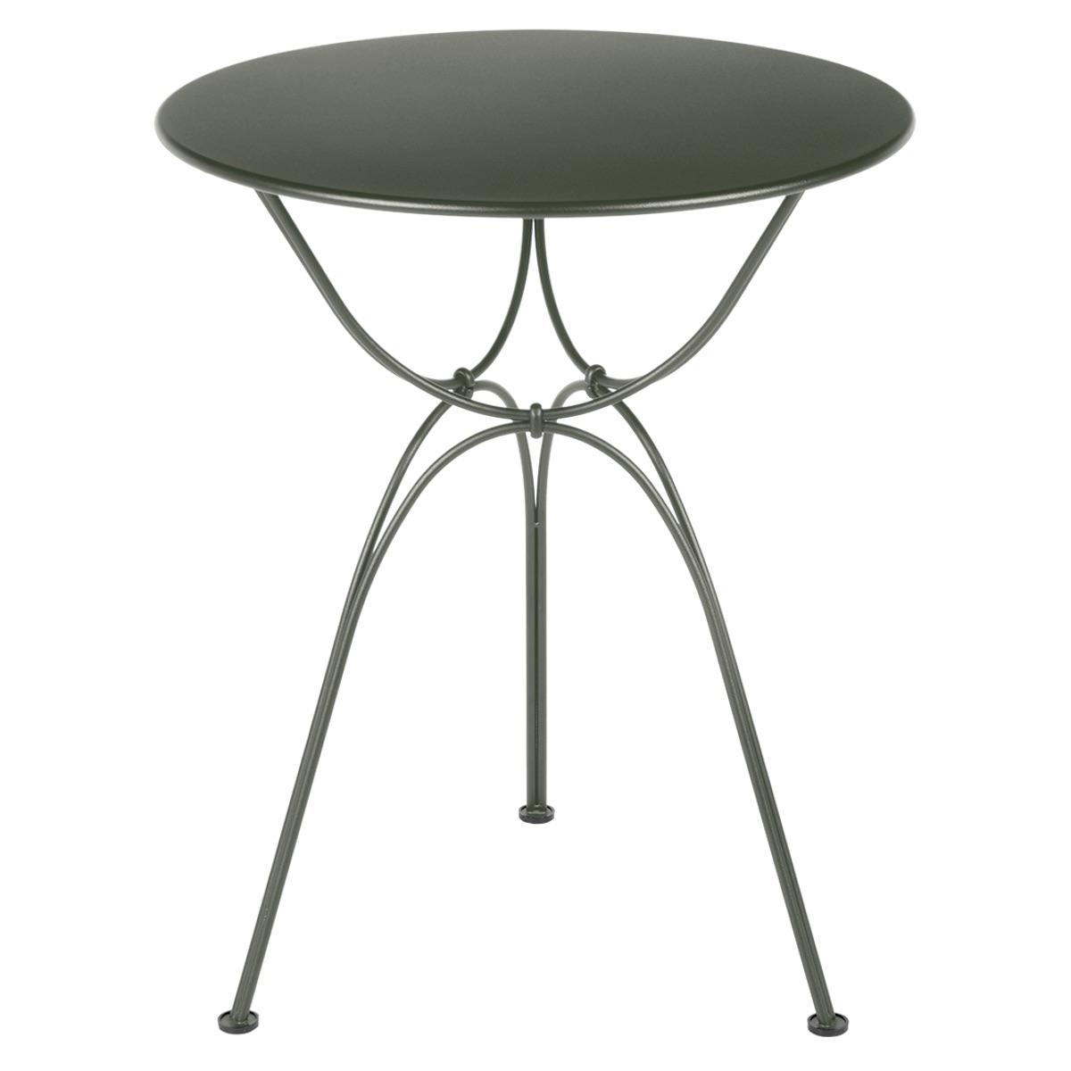 Table de jardin ronde 60cm AIRLOOP Fermob romarin