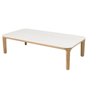 Table de salon 120x60cm ASPECT Cane-line blanc