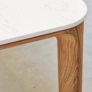 Table de salon 120x60cm ASPECT Cane-line blanc