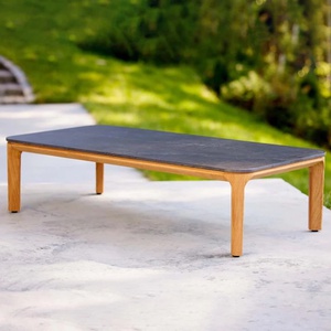 Table de salon 120x60cm ASPECT Cane-line noir