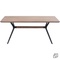 Table Downtown noyer 100x220cm Kare Design
