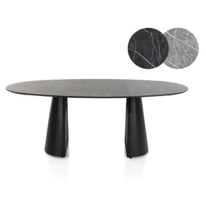 Table elipse 210x120cm ARABAX Xooon Onyx