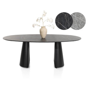 Table elipse 210x120cm ARABAX Xooon Onyx