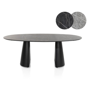 Table elipse 270x120cm ARABAX Xooon Cris Clair