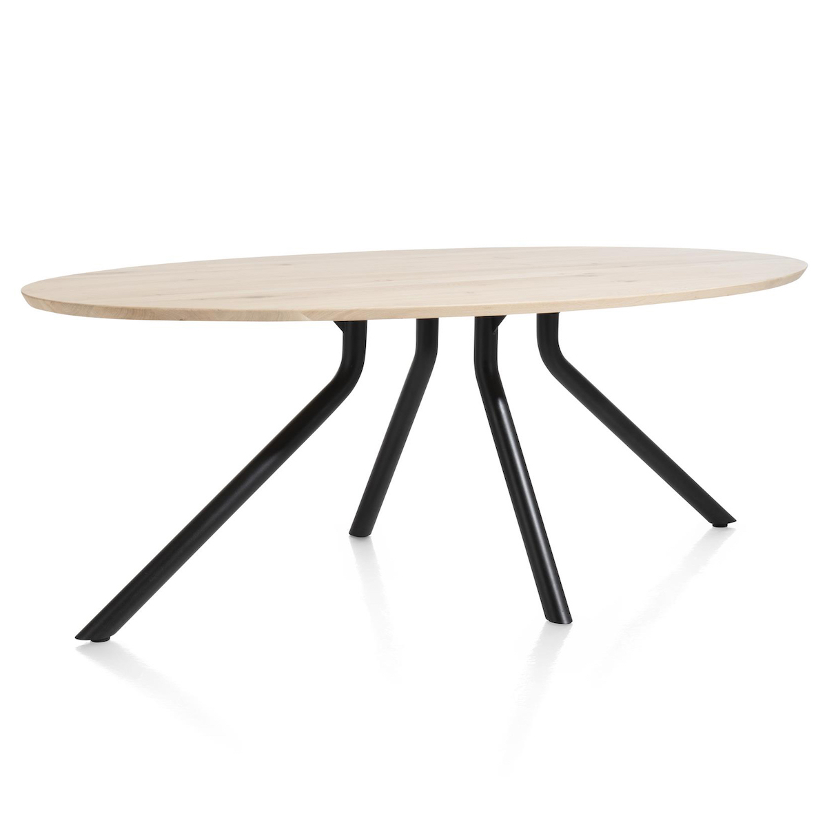 Table ellipse 220x110cm ARVADA Xooon naturel