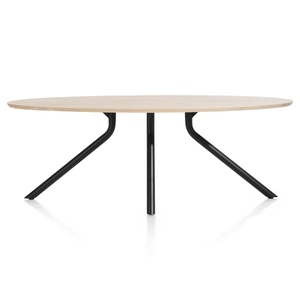 Table ellipse 220x110cm ARVADA Xooon naturel