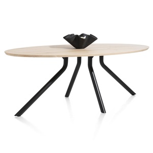 Table ellipse 220x110cm ARVADA Xooon naturel