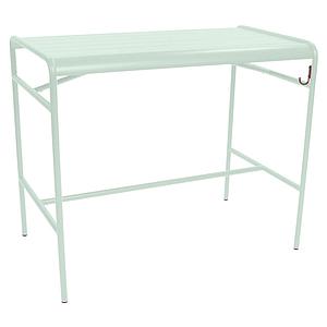 Table haute 73x126cm LUXEMBOURG Fermob menthe glaciale