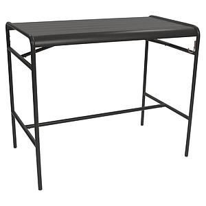 Table haute 73x126cm LUXEMBOURG Fermob réglisse
