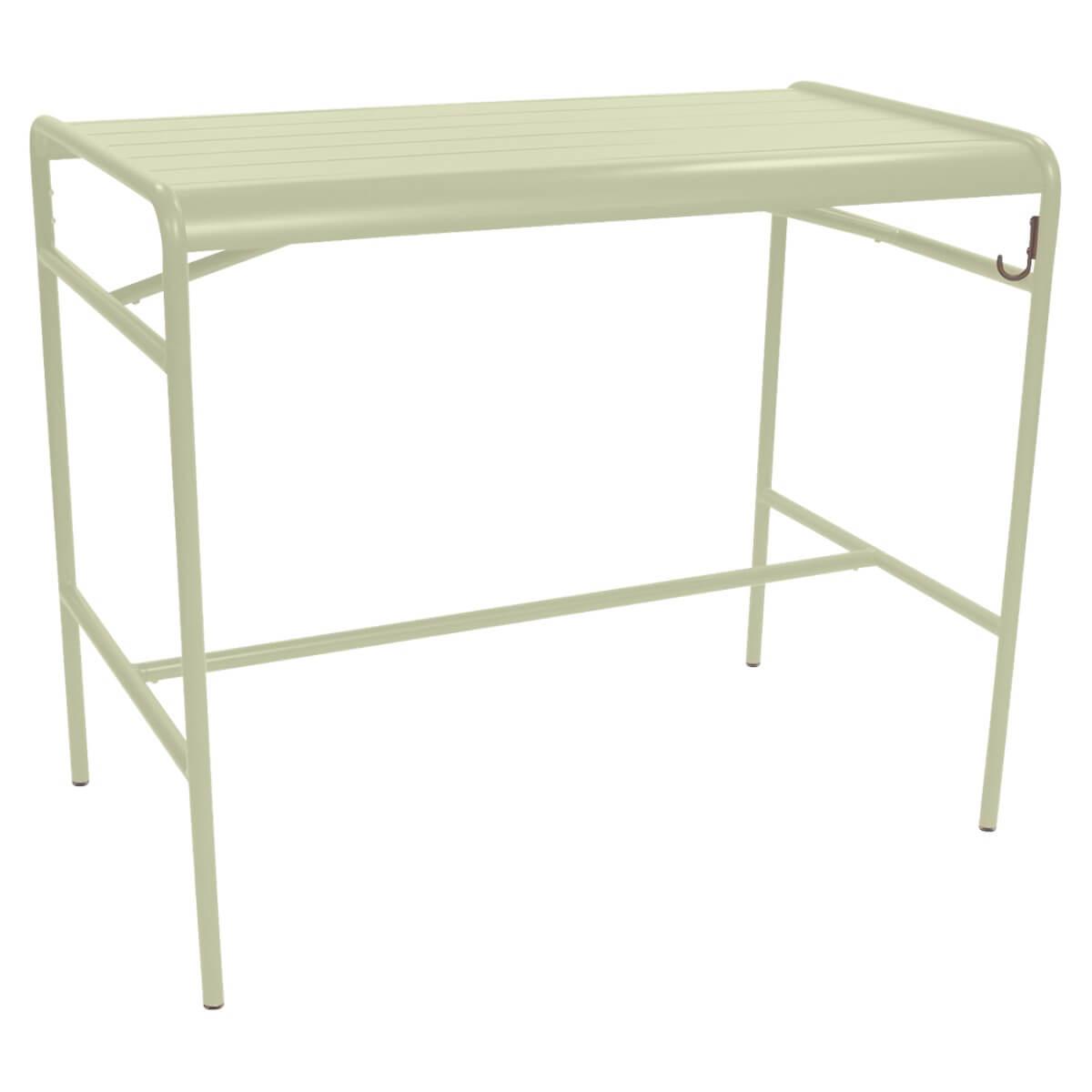 Table haute 73x126cm LUXEMBOURG Fermob tilleul
