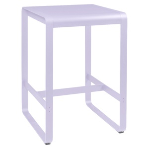 Table haute 74x80cm BELLEVIE Fermob guimauve