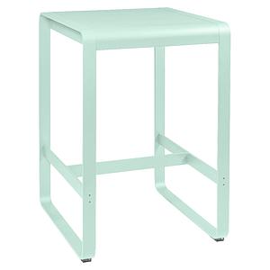 Table haute 74x80cm BELLEVIE Fermob menthe glaciale