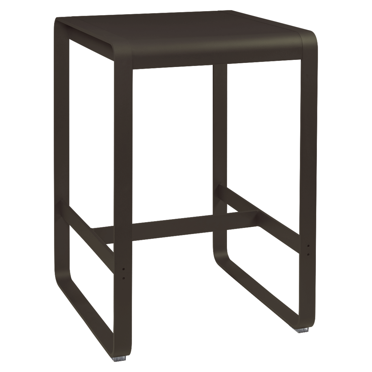 Table haute 74x80cm BELLEVIE Fermob tonka 