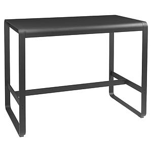 Table haute 80x140cm BELLEVIE Fermob carbone