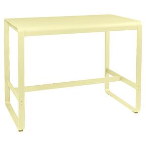 Table haute 80x140cm BELLEVIE Fermob citron givré