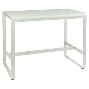 Table haute 80x140cm BELLEVIE Fermob gris argile