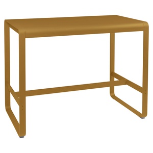 Table haute 80x140cm BELLEVIE Fermob pain d'épices 