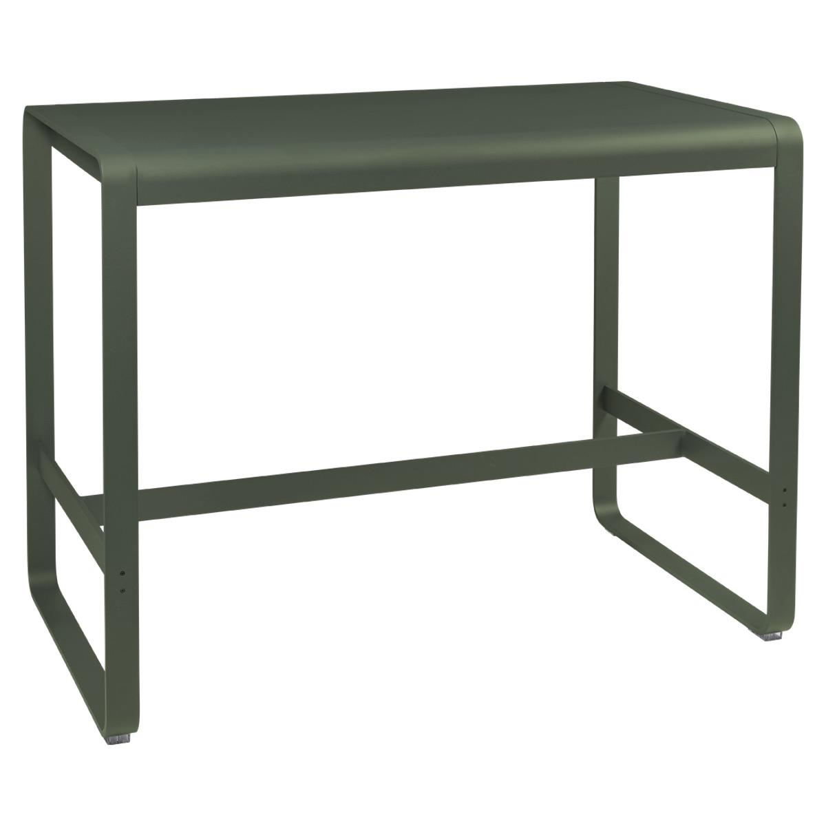 Table haute 80x140cm BELLEVIE Fermob romarin