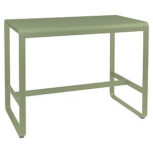 Table haute 80x140cm BELLEVIE Fermob tilleul