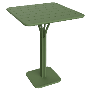 Table haute 80x80cm LUXEMBOURG Fermob cactus