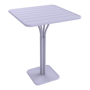Table haute 80x80cm LUXEMBOURG Fermob guimauve